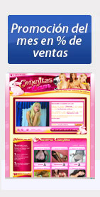 Promoci&oacute;n del mes en % de ventas: conejitasconcam.com
